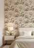 Muriva Aminah Floral Cream Wallpaper - One Size Image 5