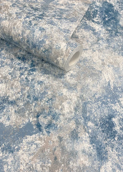 Muriva Perico Stone Blue Wallpaper - One Size Image 4
