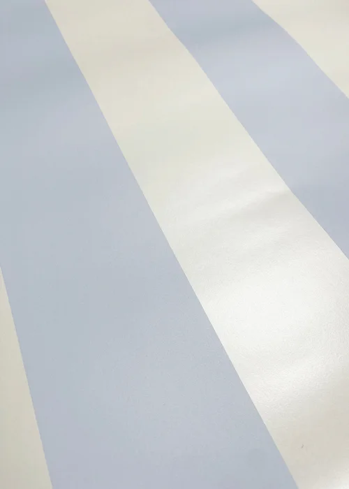 Sassy B_ Stripe Tease Blue Wallpaper - One Size Image 3
