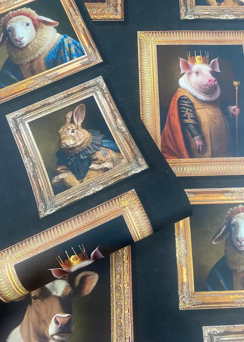 Muriva Regal Animals Wallpaper - One Size Image 4