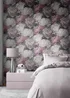 Muriva Doretta Floral Pink Wallpaper - One Size Image 5