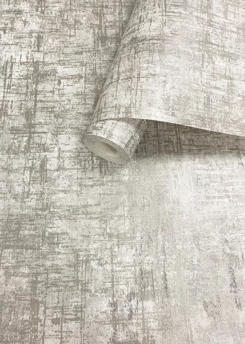 Muriva Etta Texture Greige Wallpaper - One Size Image 4