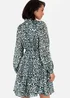 Lovedrobe Multi Damask Print Smock Mini Shirt Dress - 024 Image 4