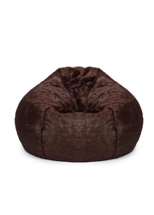 Kaikoo Chocolate XL Areya Fur Chair - SZB Image 4