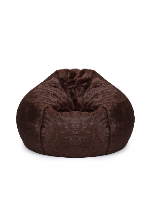 Kaikoo Chocolate XL Areya Fur Chair - SZB Image 2