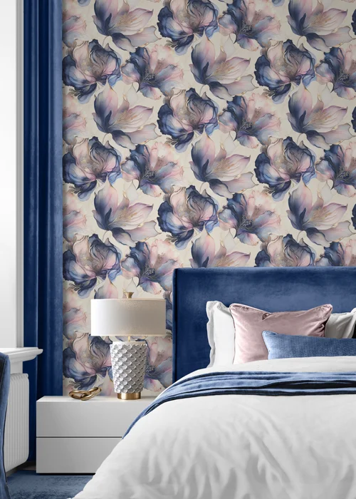 Muriva Elysian Floral Multi Wallpaper - One Size Image 5