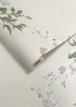Catherine Lansfield Canterbury Floral Cream & Pink Wallpaper - One Size Image 4