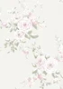 Catherine Lansfield Canterbury Floral Cream & Pink Wallpaper - One Size Image 1