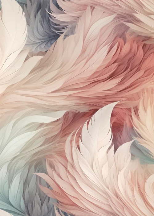 Muriva Plumes Multi Wallpaper - One Size Image 1