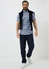 Lincoln Blue Short Sleeve Oxford Shirt - Small Image 2