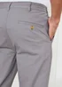 Cotton Traders Soft Grey Flat Front Comfort Trousers - 46/L33 Image 4