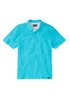 Cotton Traders Fresh Blue Short Sleeve Polo Shirt - 4XL Image 1