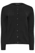 M&Co Black Button Down Cardigan - Size 14-16 Image 5