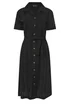 M&Co Petite Black Linen Shirt Dress - 16 Image 5