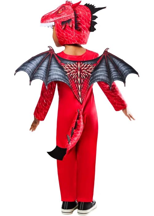 Rubies Red Dragon Costume (2-8 Years) - 2-3 Yrs Image 2