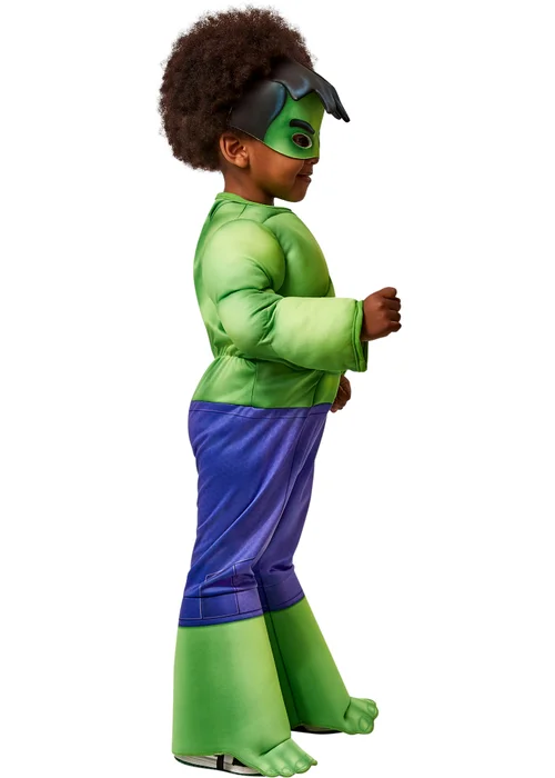 Marvel Hulk Deluxe Toddler (2-4 Years) - 2-3 Yrs Image 3