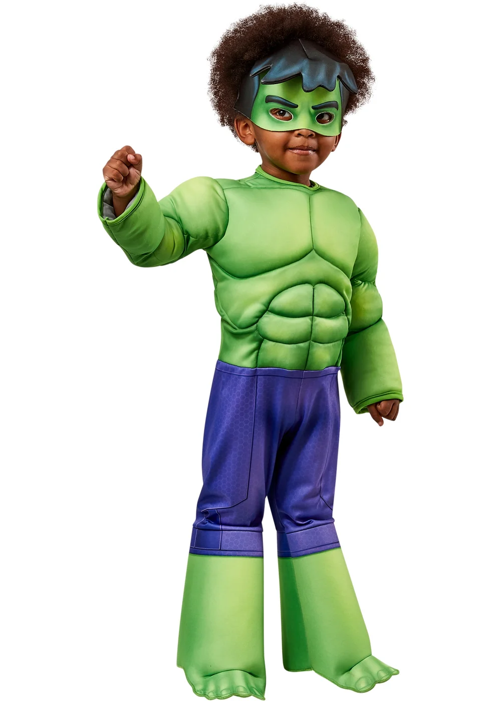Marvel Hulk Deluxe Toddler (2-4 Years) - 2-3 Yrs Image 4