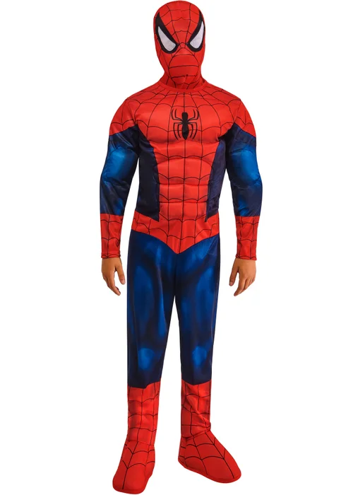 Spider-Man Deluxe Child Costume (3-8 Years) - 5-6 Yrs Image 5