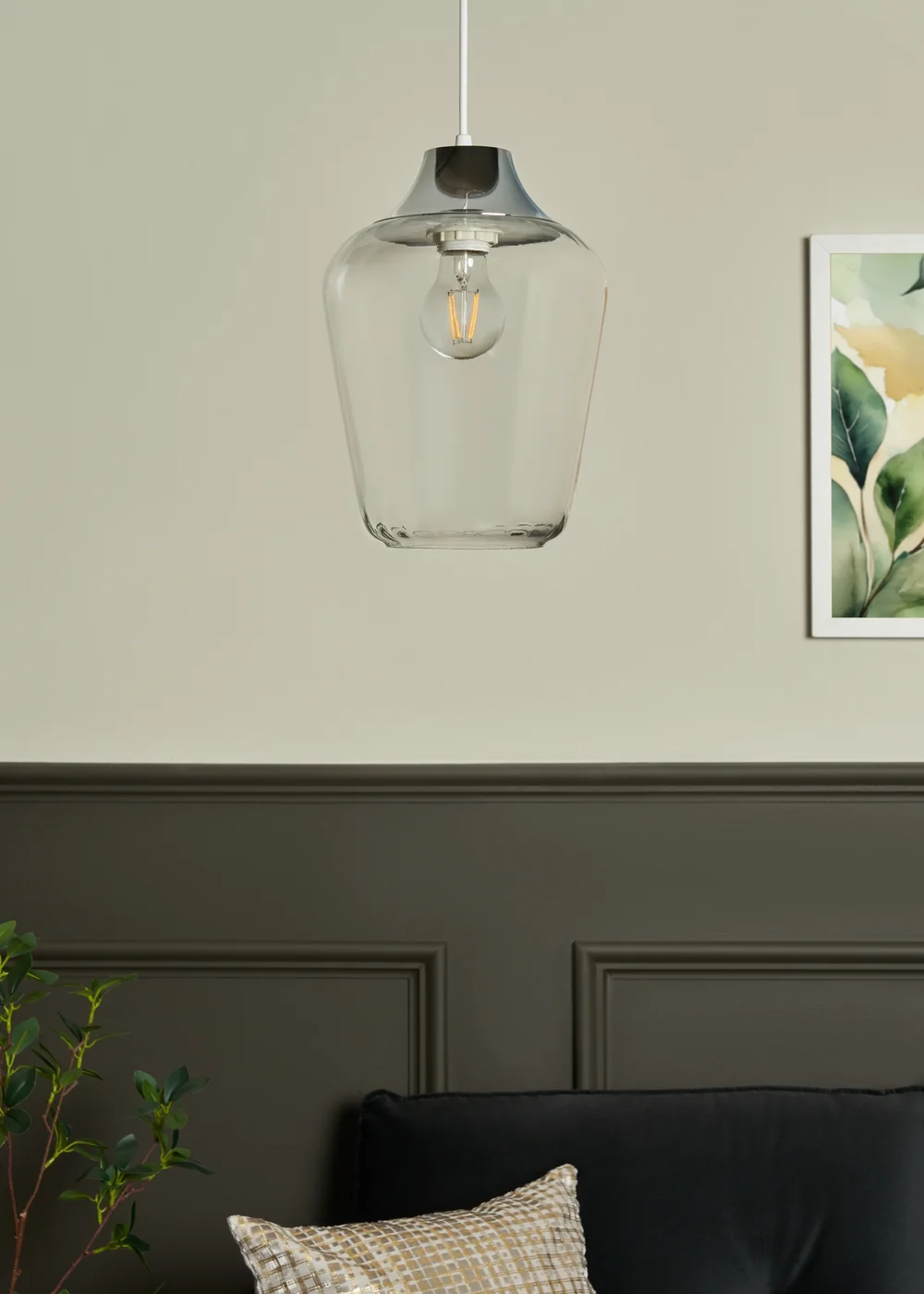 INLIGHT AMERE Easyfit Glass Clear (28cm x 20cm) - One Size Image 2