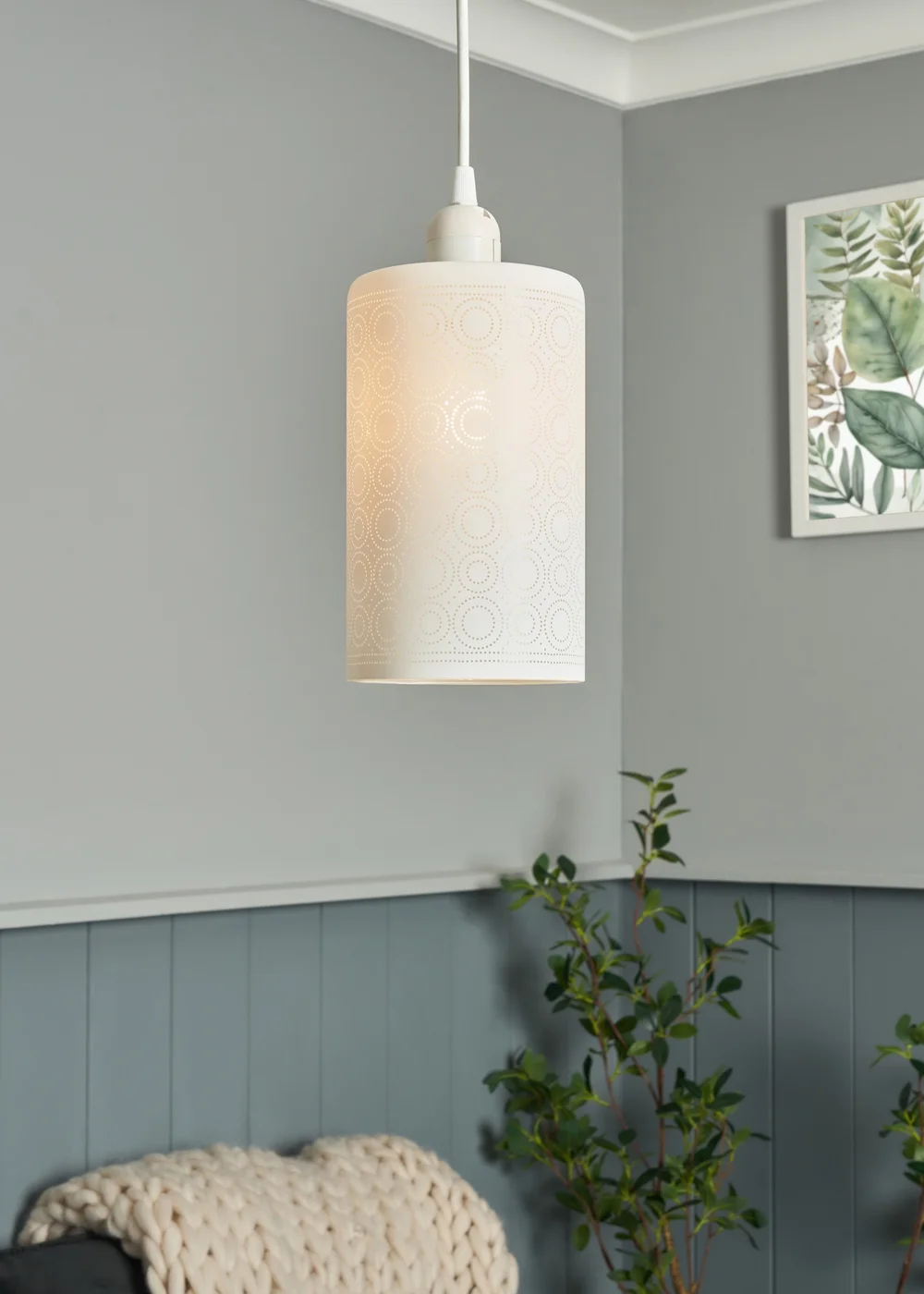 INLIGHT ICARUS Easyfit Pattern Glass White (20cm x 12cm) - One Size Image 1