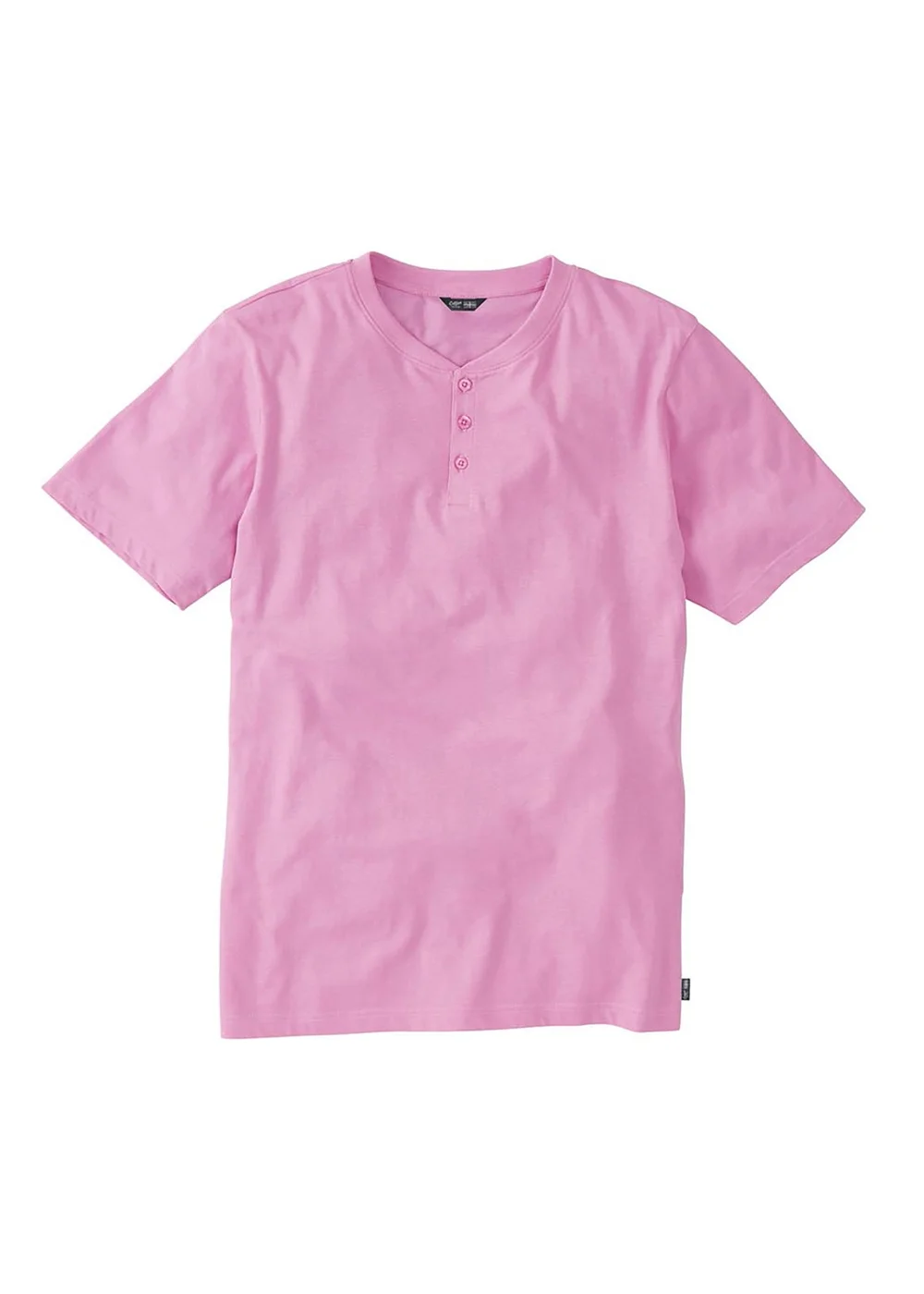 Cotton Traders Cherry Blossom Grandad T-Shirt - Small Image 1