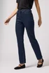 M&Co Indigo Blue Straight Leg Jeans - 18/l27 Image 2