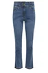 M&Co Mid Wash Blue Lift & Shape Straight Leg Jeans - 24/L31 Image 5