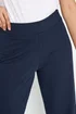 M&Co Navy Blue Wide Leg Yoga Pants - 26-28/L29 Image 4