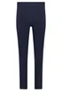 M&Co Navy Blue Straight Leg Bengaline Formal Trousers - 16/L31 Image 5