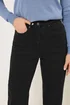 Long Tall Sally Black Washed UNA Stretch Mom Jeans - 10/L36 Image 4