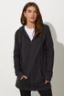 Long Tall Sally Black Cotton Longline Hoodie - 12 Image 5