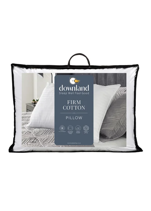Downland White Firm Pillow Image 1