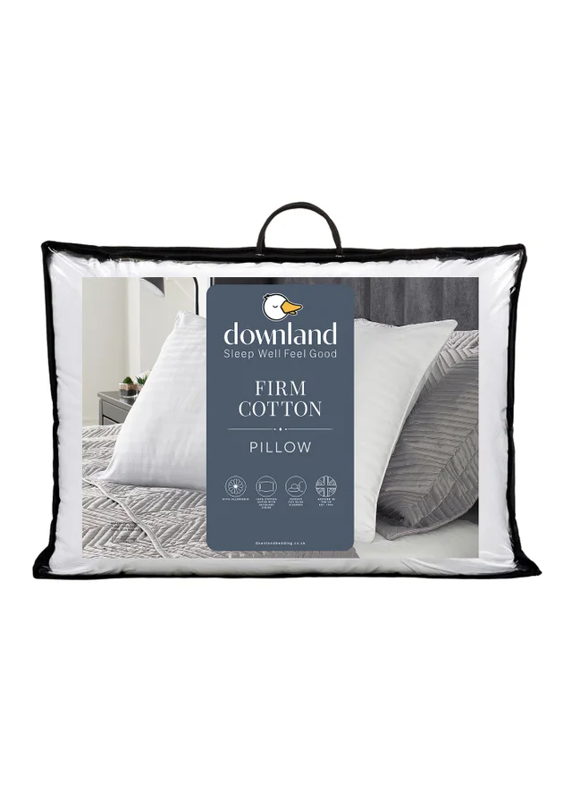 Downland White Firm Pillow