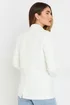 Long Tall Sally Ivory White Tailored Boucle Blazer - 16 Image 5