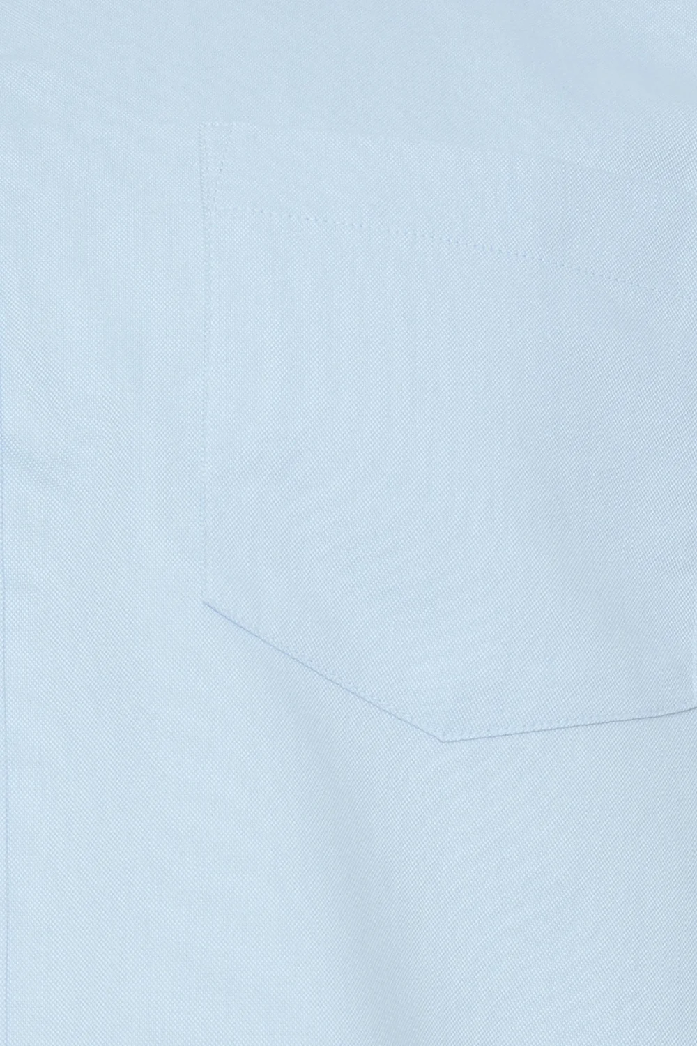 BadRhino Premium Light Blue Short Sleeve Oxford Cotton Shirt - 7/8 XL Image 2