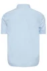 BadRhino Premium Light Blue Short Sleeve Oxford Cotton Shirt - 7/8 XL Image 4