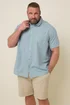 BadRhino Dusky Blue Linen Shirt - Large Image 2