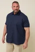 BadRhino Navy Blue Linen Shirt - XXL Image 3