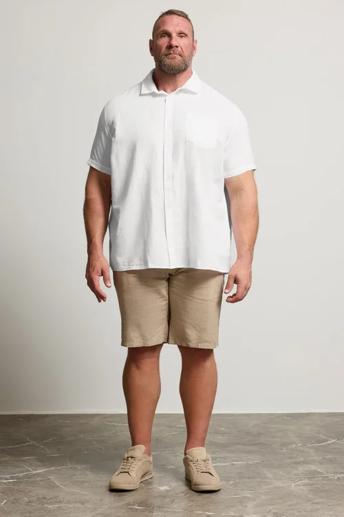 BadRhino White Linen Shirt - 5/6 XL Image 3