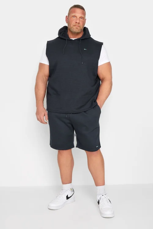 BadRhino Navy Blue Sleeveless Hoodie - 3XL Image 2