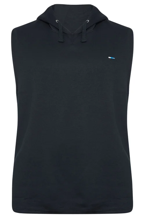 BadRhino Navy Blue Sleeveless Hoodie - 3XL Image 4