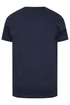Badrhino Navy Blue Travelling Solo Print T-Shirt - Extra Large Image 4