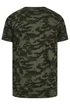 BadRhino Green Camo Print Crew Neck T-Shirt - 7/8 XL Image 5
