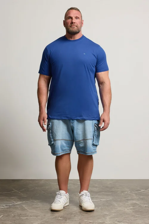 BadRhino 5 Pack Blue & Black Core T-Shirts - Extra Large Image 3