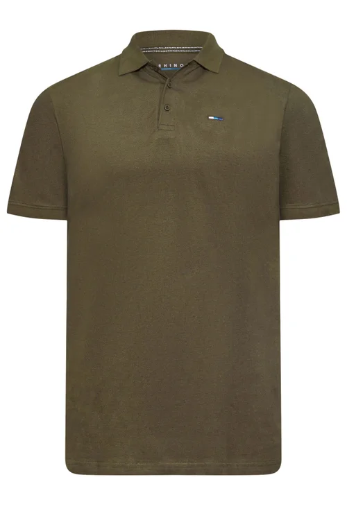 BadRhino Black/Navy Blue/Khaki Green 3 Pack Core Polo Shirts - 5/6 XL Image 3