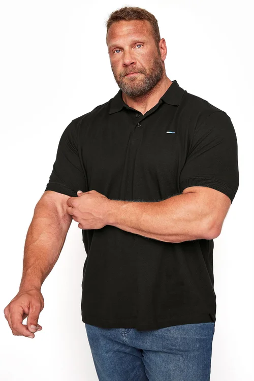 BadRhino Black Core Polo Shirt - 7/8 XL Image 2
