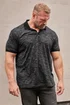 BadRhino Black Slub Polo Shirt - Extra Large Image 1
