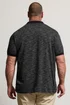 BadRhino Black Slub Polo Shirt - Extra Large Image 4