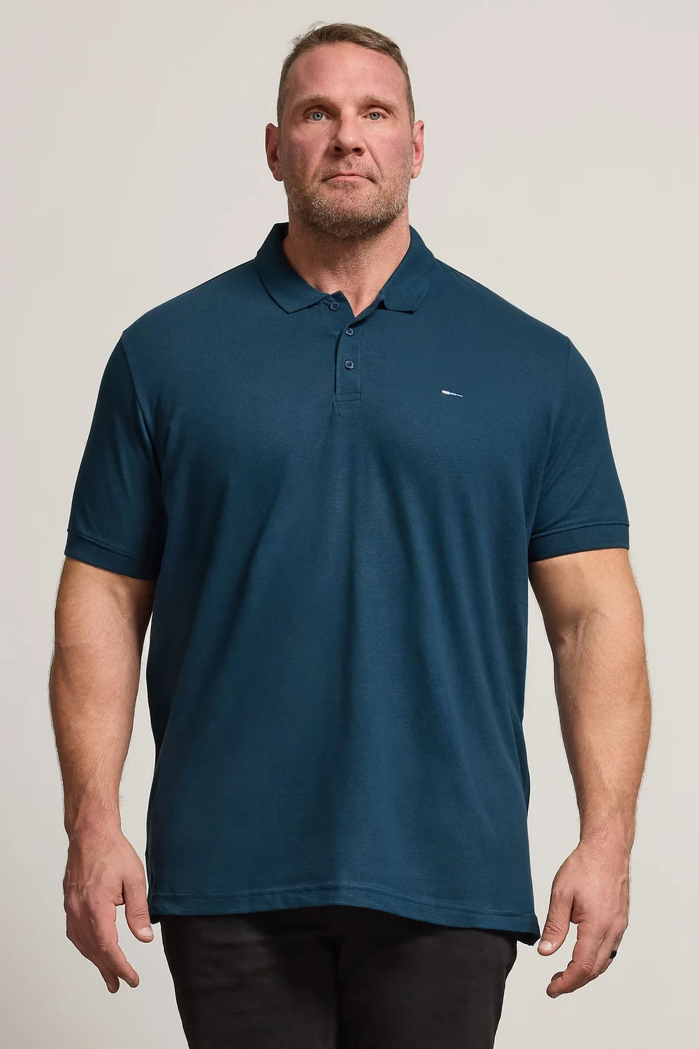BadRhino 5 Pack Navy Blue & Light Blue Polo Shirts - 3XL Image 2