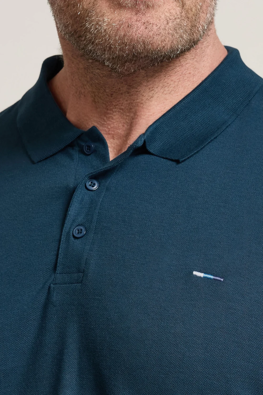BadRhino 5 Pack Navy Blue & Light Blue Polo Shirts - 3XL Image 5